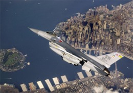 F-16 truy đuổi máy bay xâm phạm không phận New York 
